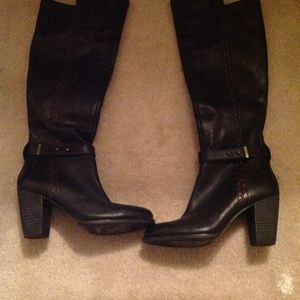 Ugg leather black boots New